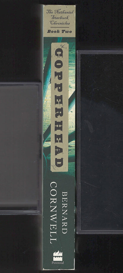 Copperhead by Bernard Cornwell spine