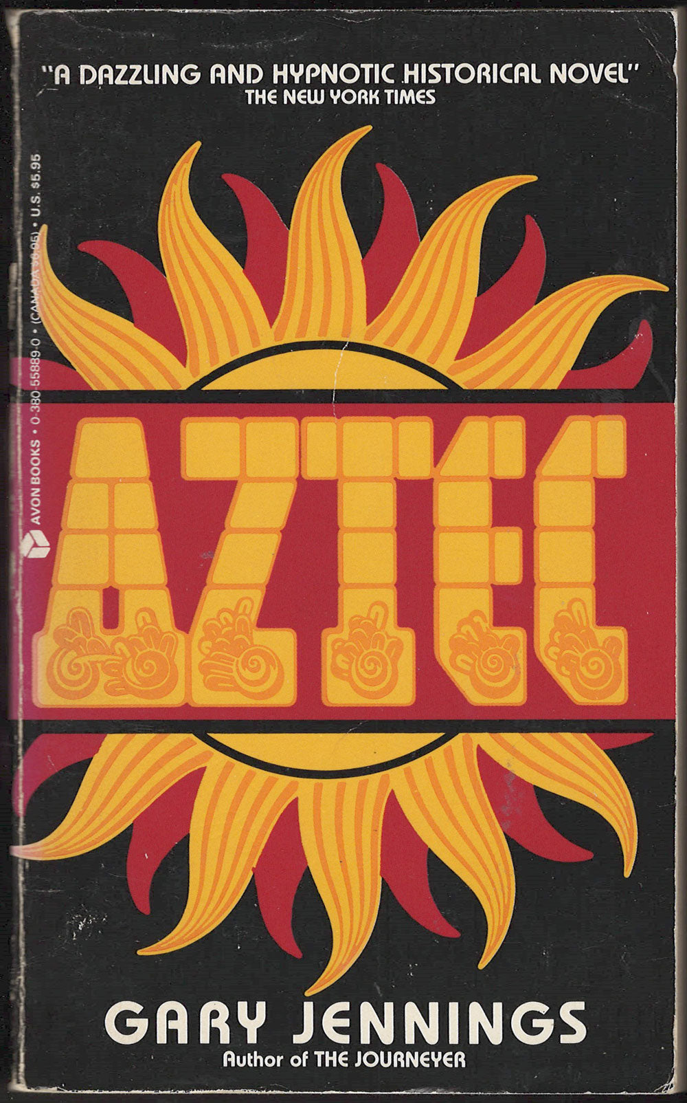 Aztec by Gary Jennings front cpver