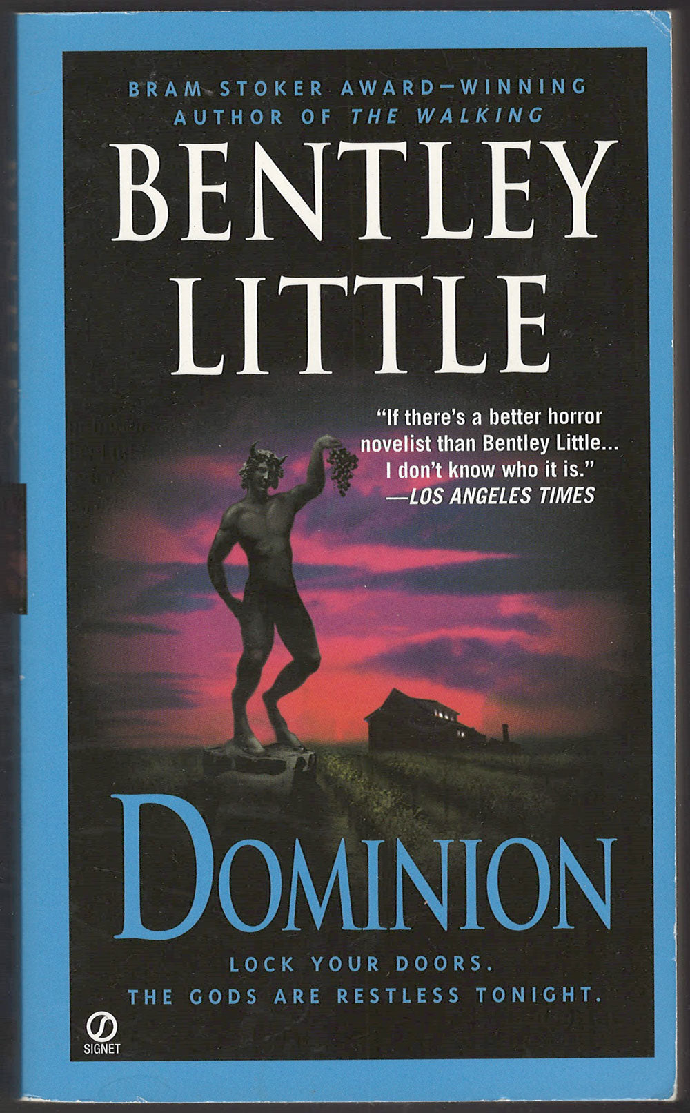 Dominion by Bentley Little front cover