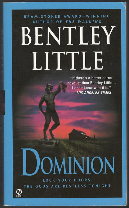 Dominion by Bentley Little front cover