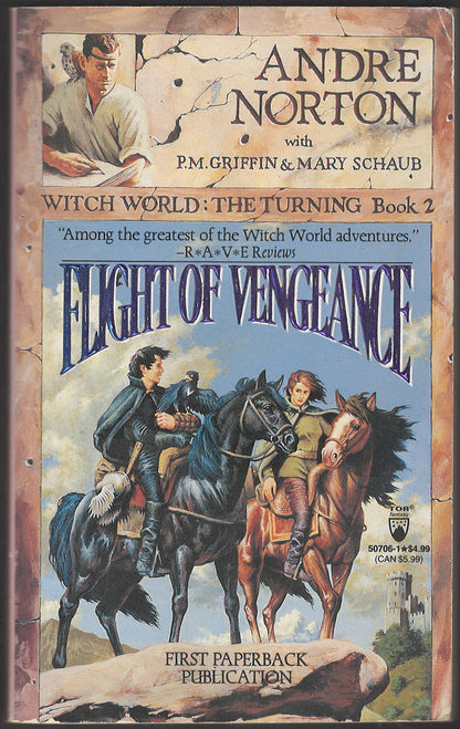 Flight of Vengeance by Andre Norton front cover