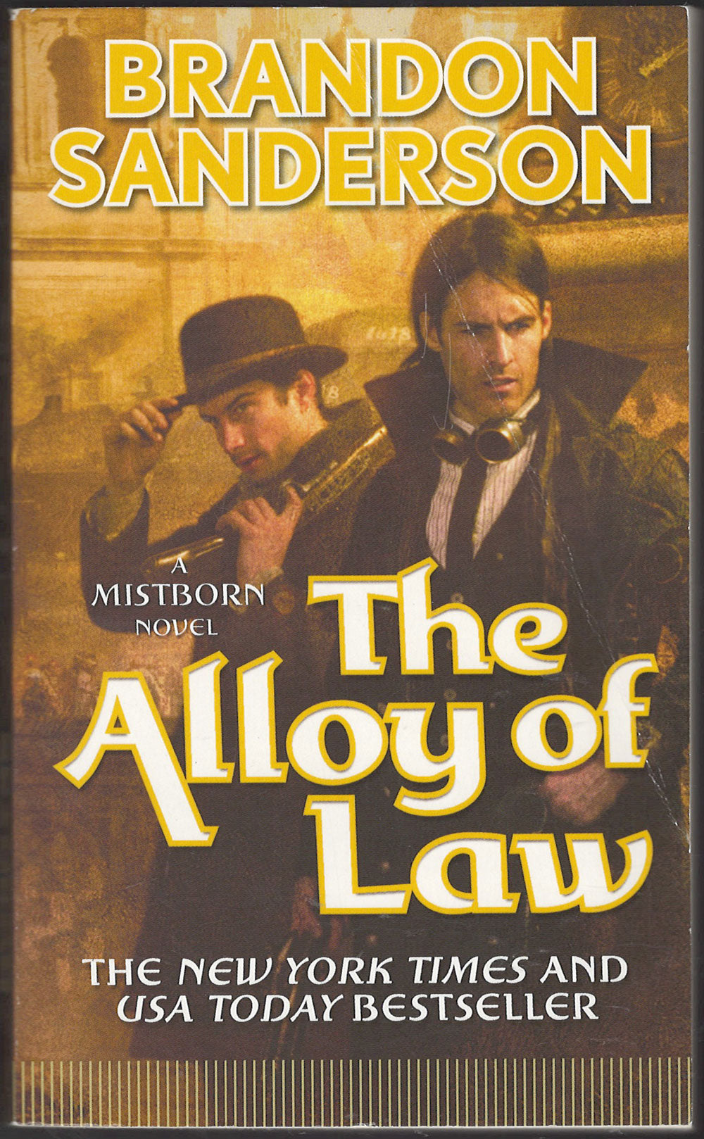 The Alloy of Law by Brandon Sanderson front cover