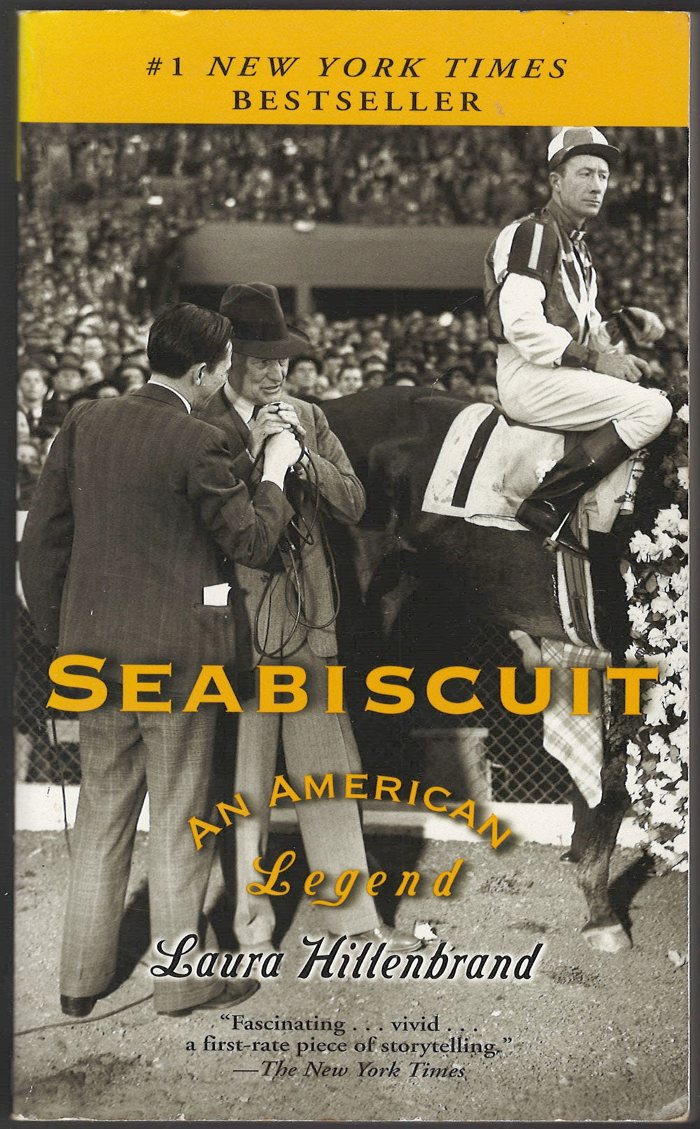 Seabiscuit by Laura Hillenbrand front cover