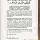 Technical Manual and Dictionary of Classical Ballet by Gail Grant back cover copy 2