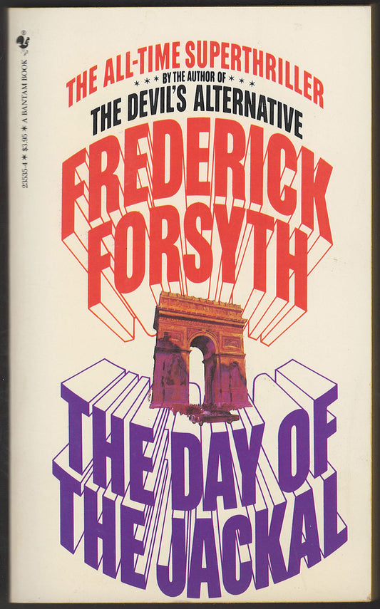 The Day of the Jackal by Frederick Forsyth front cover