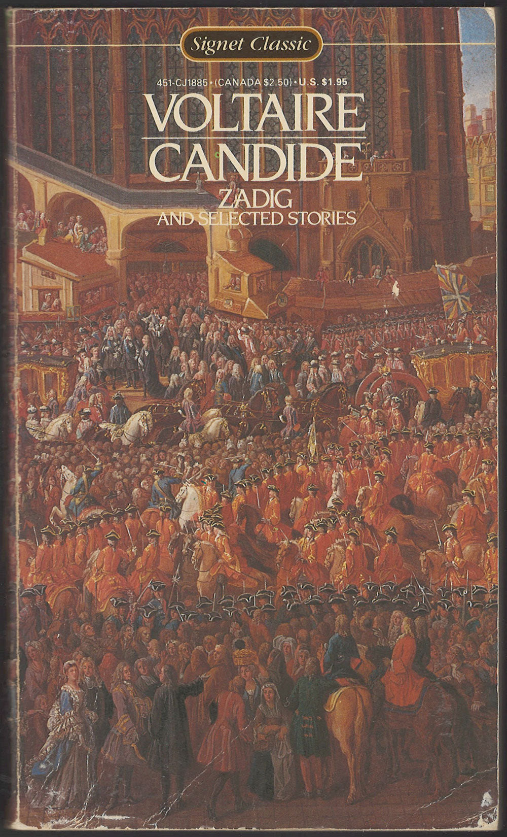 Candide, Zadig and selected stories by Voltaire front cover
