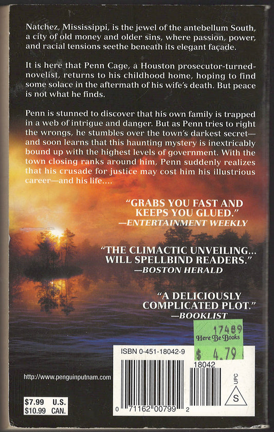 The Quiet Game by Greg Iles back cover