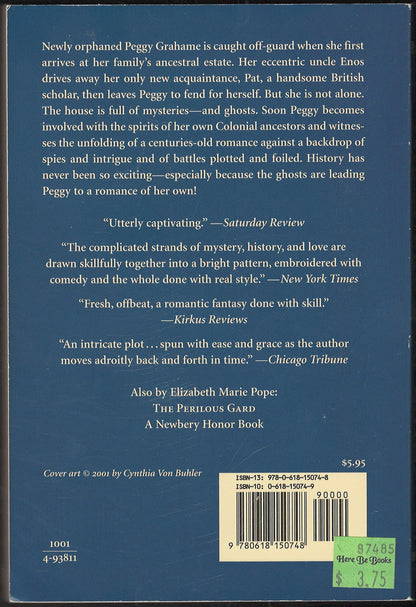 The Sherwood Ring by Elizabeth Marie Pope back cover