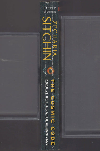 The Cosmic Code by Zecharia Sitchin spine
