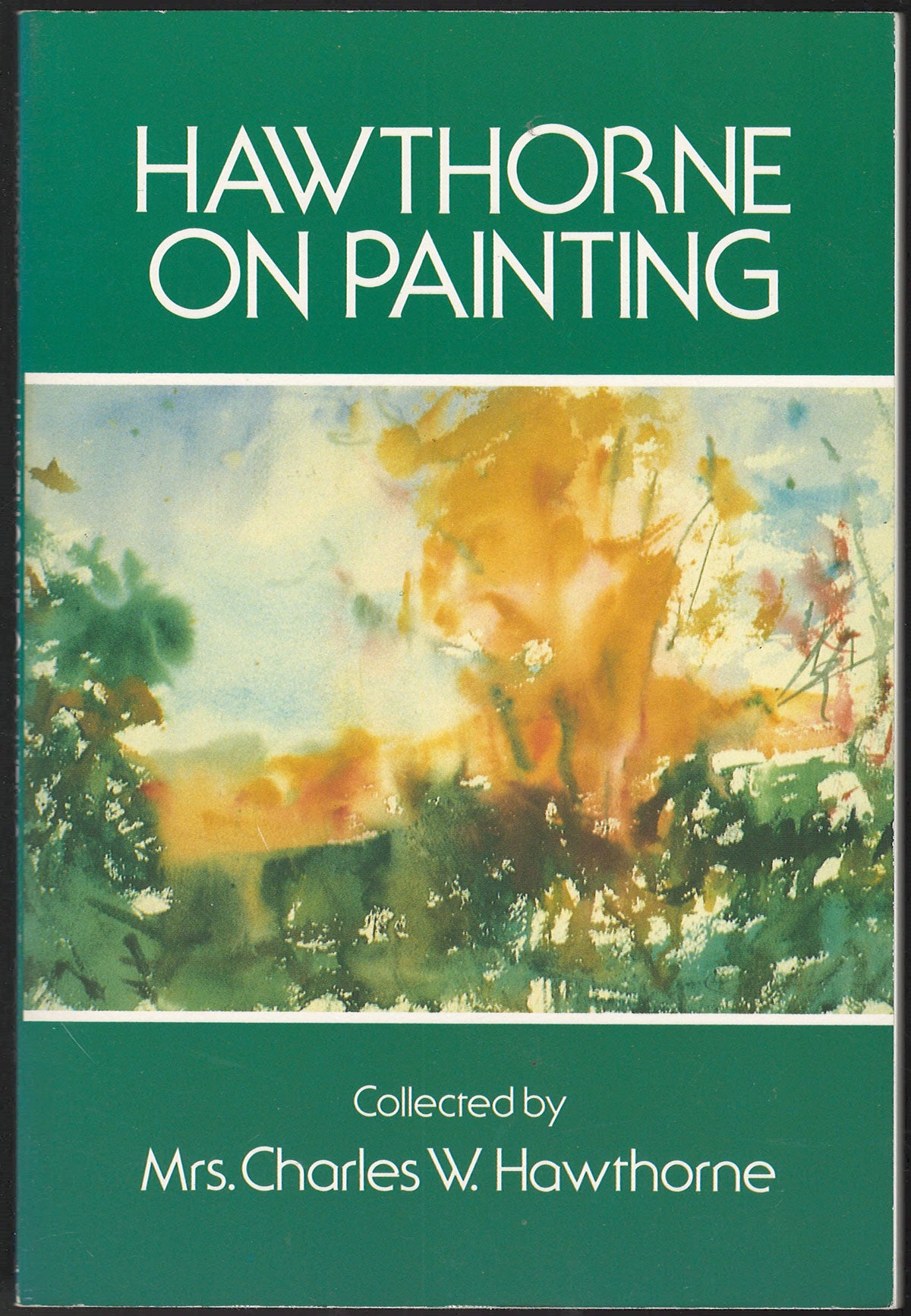 Hawthorne on Painting front cover