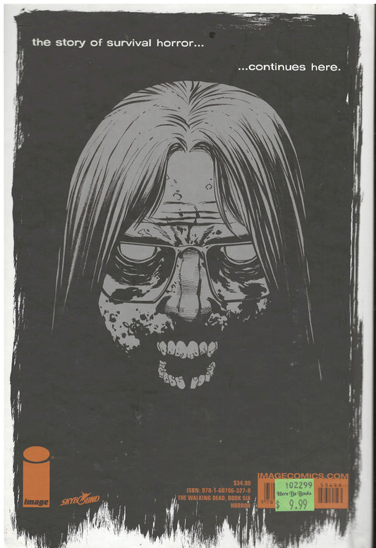 The Walking Dead: Book 6 by Robert Kirkman back cover