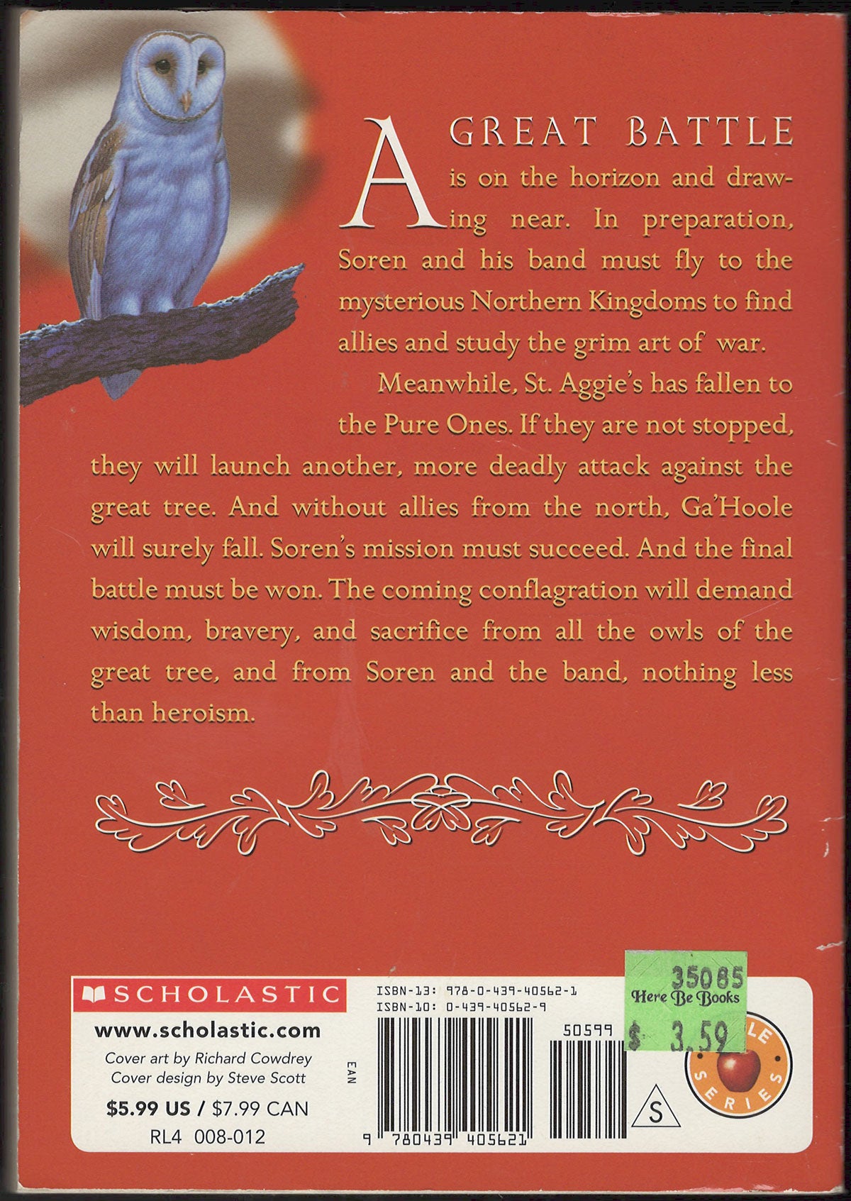 The Burning by Kathryn Lasky back cover