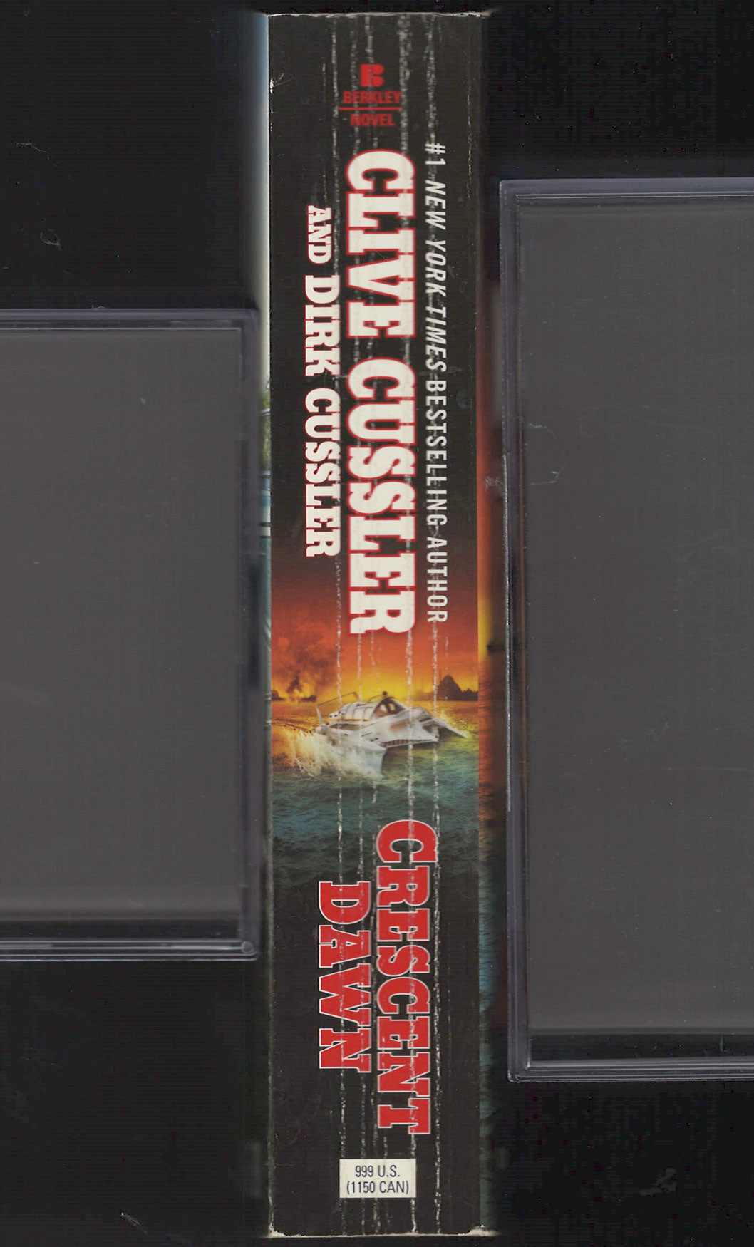 Crescent Dawn by Dirk and Clive Cussler spine