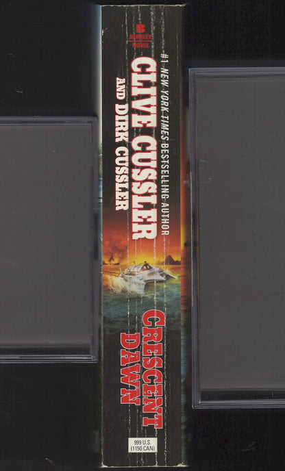 Crescent Dawn by Dirk and Clive Cussler spine