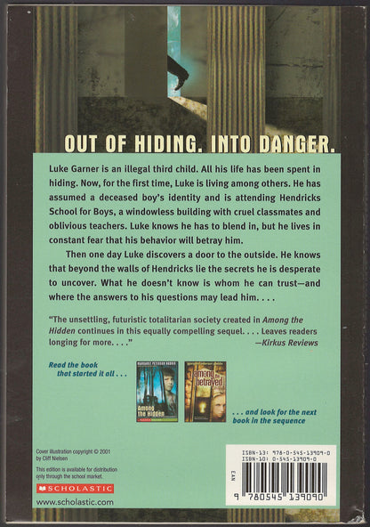Among the Impostors by Margaret Peterson Haddix back cover