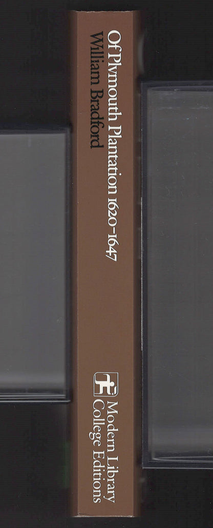 Plymouth Plantation 1620 - 1647 by William Bradford spine
