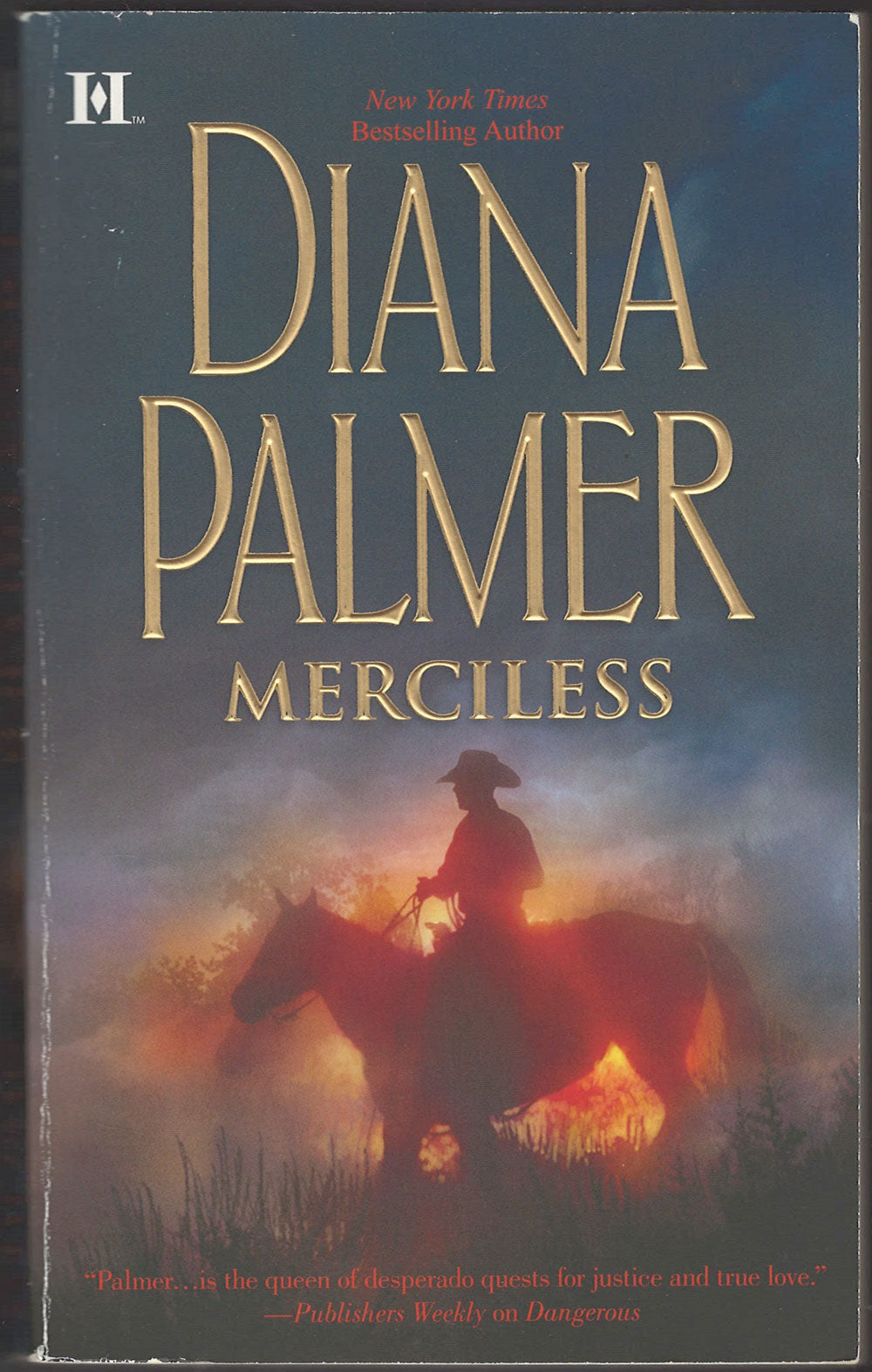 Merciless by Diana Palmer front cover