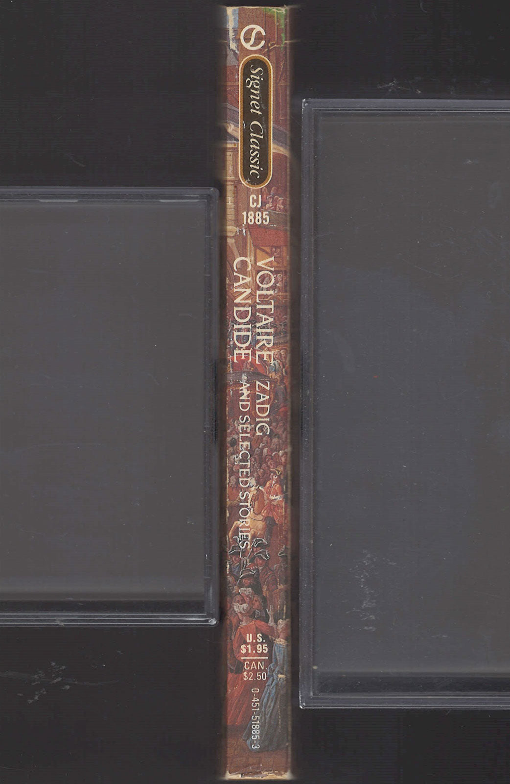 Candide, Zadig and selected stories by Voltaire spine