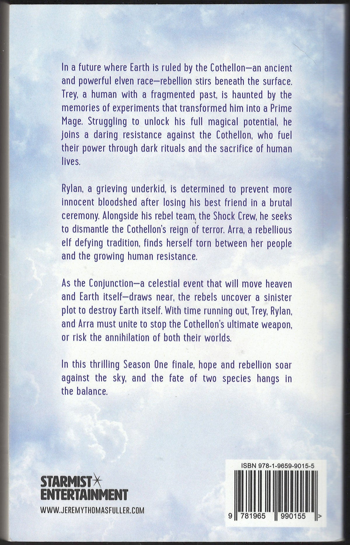 The Prime Trees by Jeremy Thomas Fuller back cover