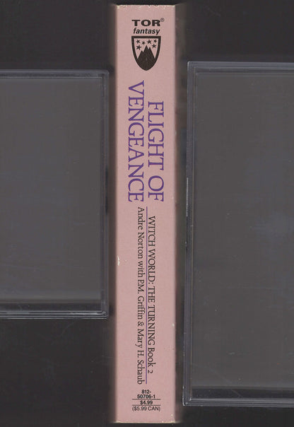 Flight of Vengeance by Andre Norton spine