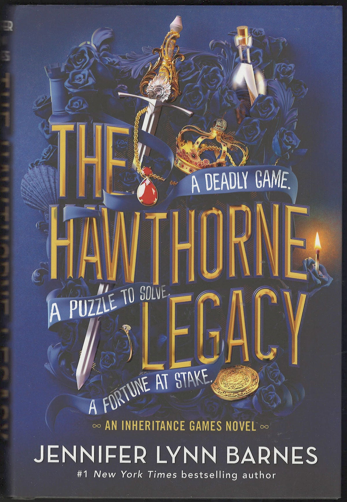 The Hawthorne Legacy by Jennifer Barnes front cover