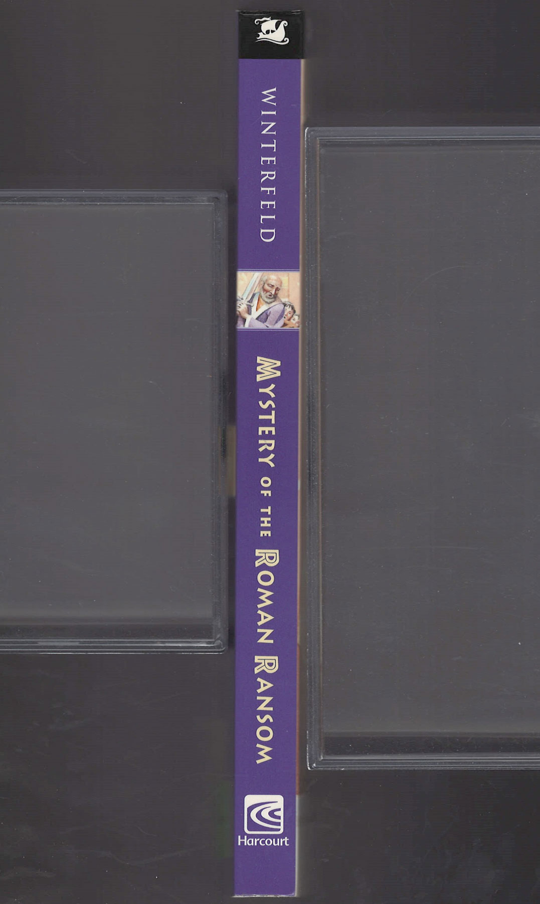 Mystery of the Roman Ransom by Henry Winterfeld spine