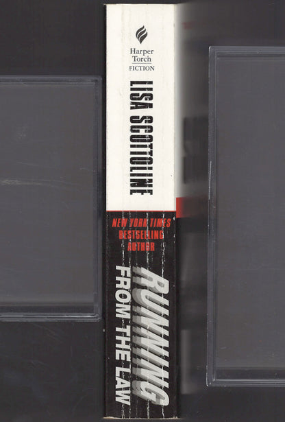 Running from the Law by Lisa Scottoline spine