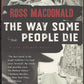 The Way Some People Die by Ross Macdonald front cover