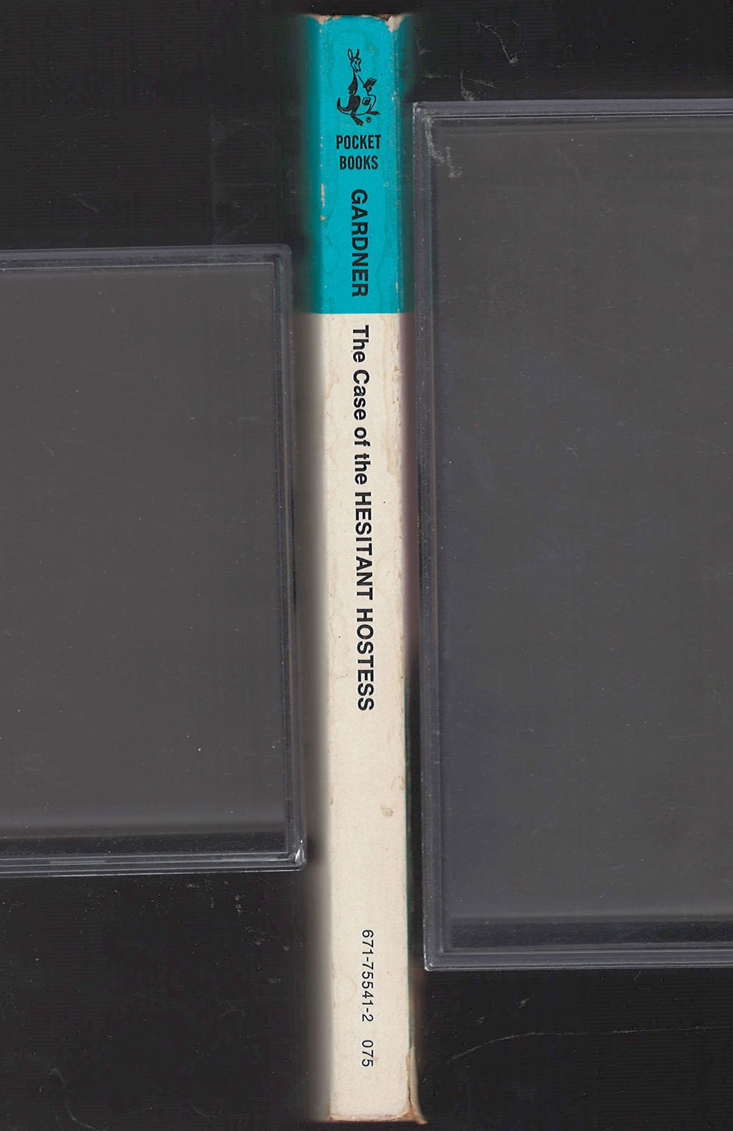 The Case of the Hesitant Hostess by Erle Stanley Gardner spine