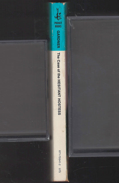 The Case of the Hesitant Hostess by Erle Stanley Gardner spine