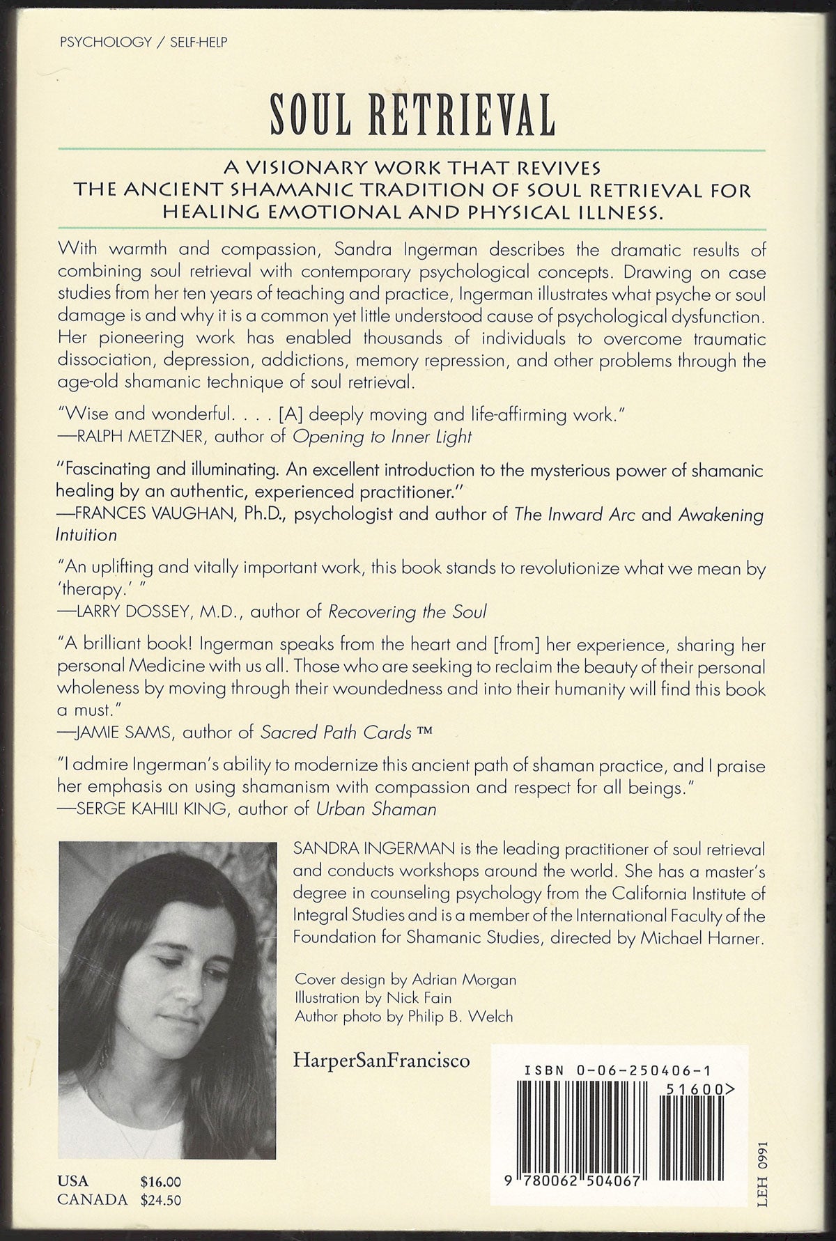 Soul Retrieval by Sandra Ingerman back cover