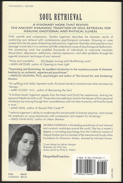 Soul Retrieval by Sandra Ingerman back cover