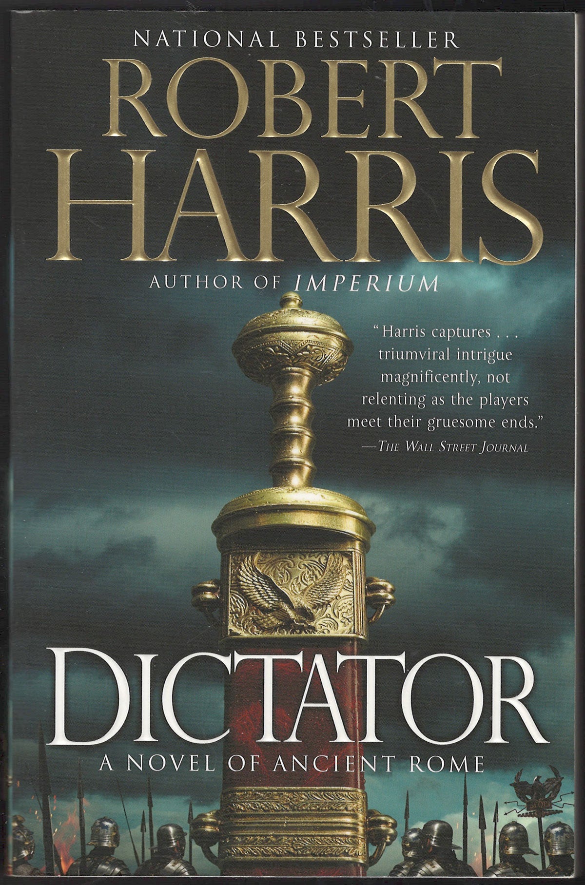 Dictator: A Novel of Ancient Rome by Robert Harris front cover