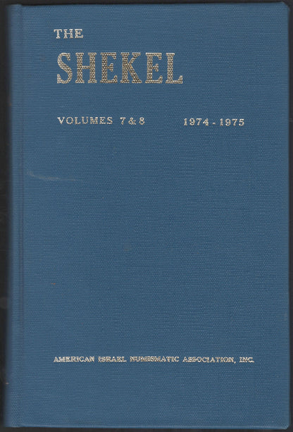 The Shekel Volumes 7 &amp; 8 1974-1975 front cover
