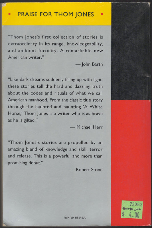 The Pugilist at Rest by Thom Jones back cover