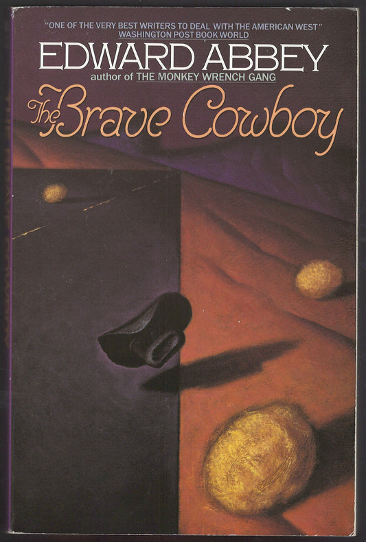 Brave Cowboy by Edward Abbey front cover