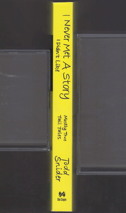 I Never Met A Story I Didn't Like by Todd Snider spine