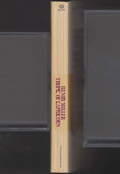 Tropic of Capricorn by Henry Miller spine