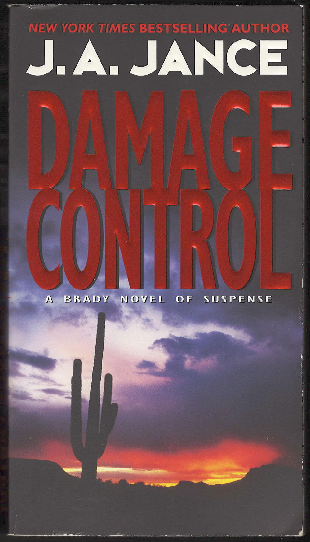 Damage Control by J. A. Jance front cover