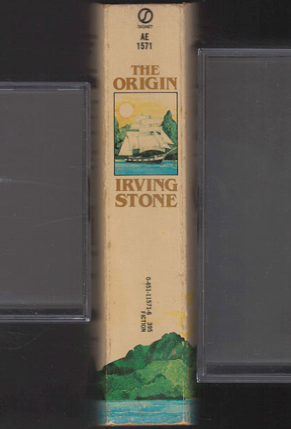 The Origin by Irving Stone spine