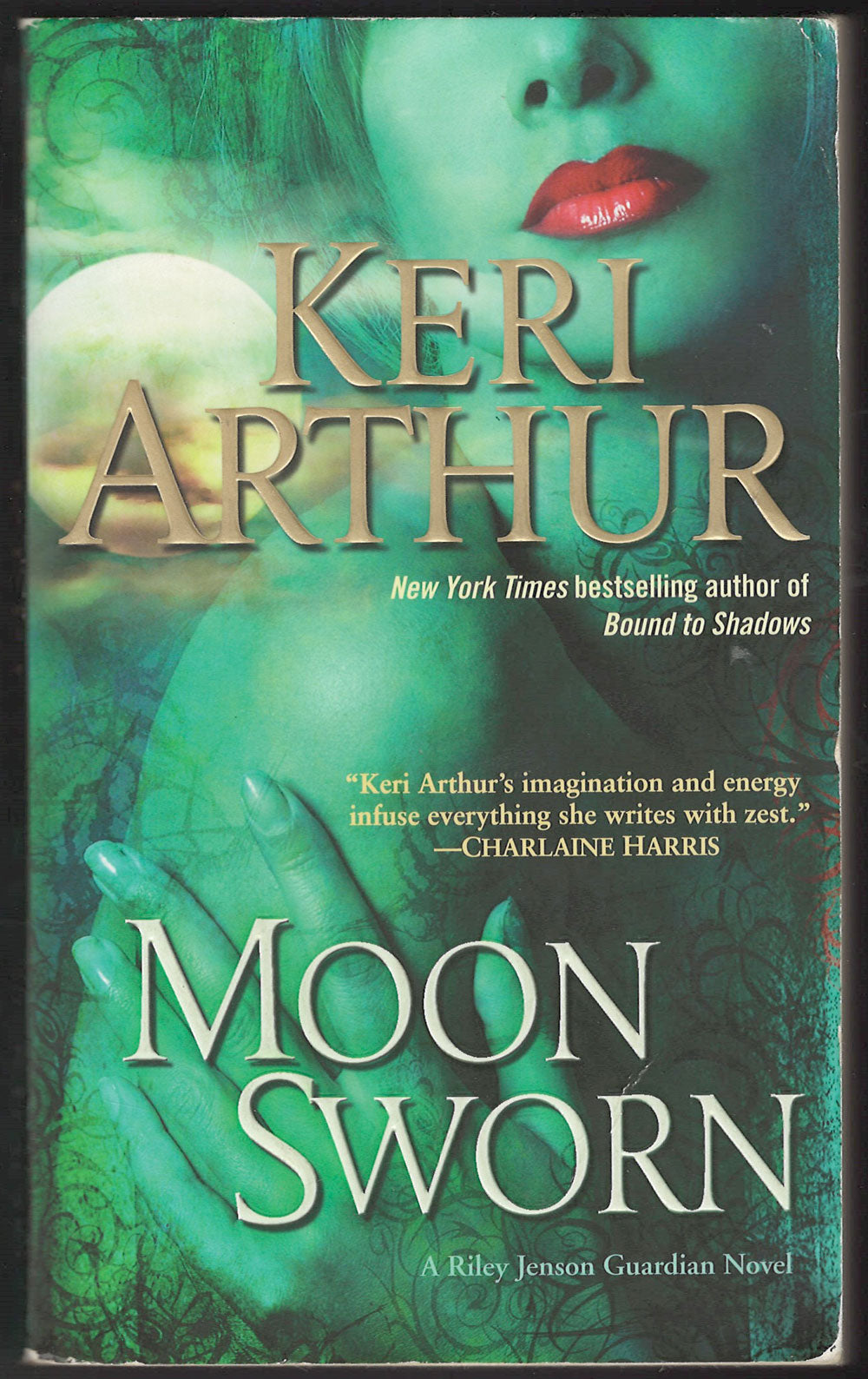 Moon Sworn by Keri Arthur  front cover