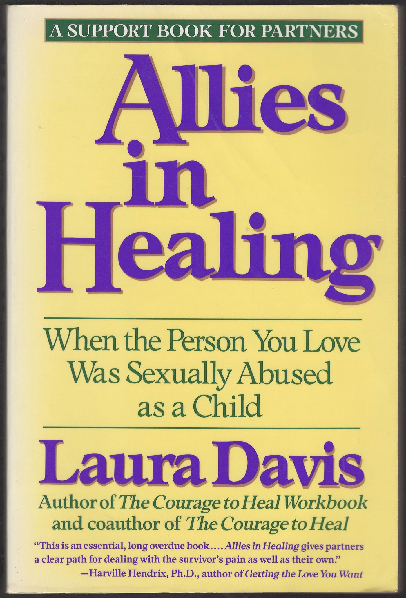 Allies in Healing by Laura Davis front cover