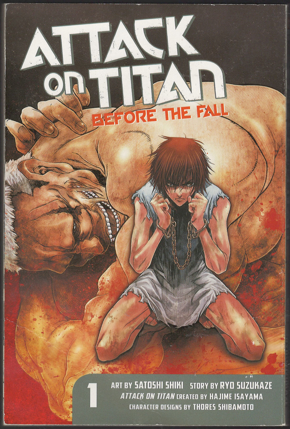 Attack on Titan by Ryo Suzukaze and Satishi Shiki front cover