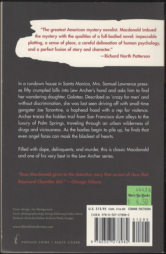 The Way Some People Die by Ross Macdonald back cover