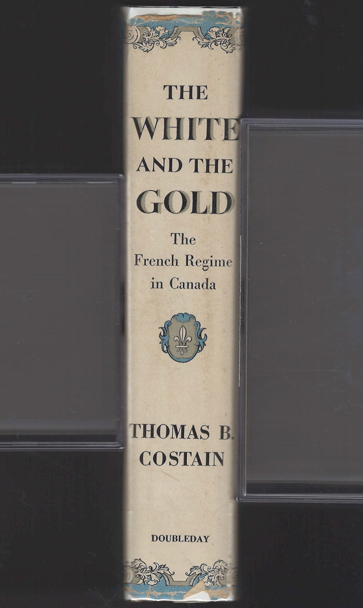 The White and the Gold by Thomas B. Costain spine