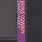 Brave Cowboy by Edward Abbey spine