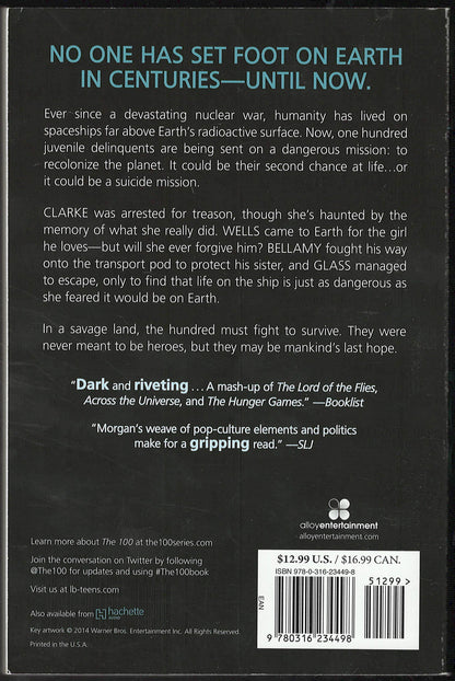 The 100 by Kass Morgan back cover