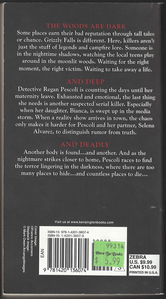 Expecting to Die by Lisa Jackson back cover