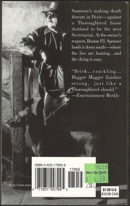 Hugger Mugger by Robert Parker back cover