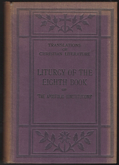 Liturgy of the Eighth Book front cover